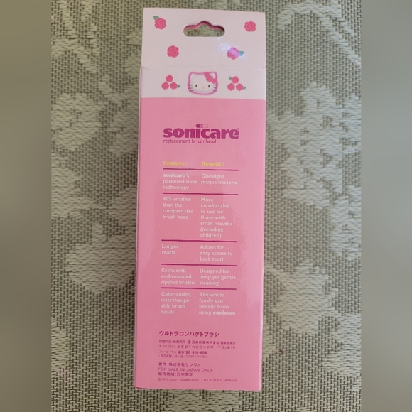 Super Rare (only in Japan) Hello Kitty SanRio Sonicare Replacement brush head - Picture 4 of 7